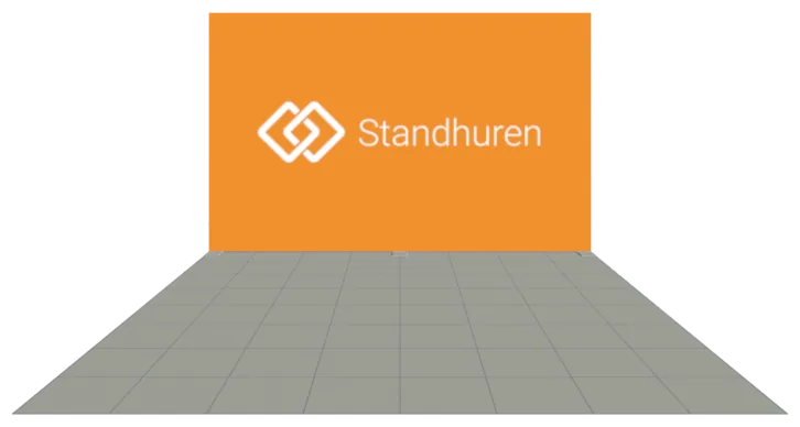 Beursstand Spanframe Kopstand