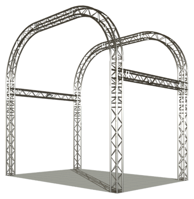 Truss Arch – Eilandstand