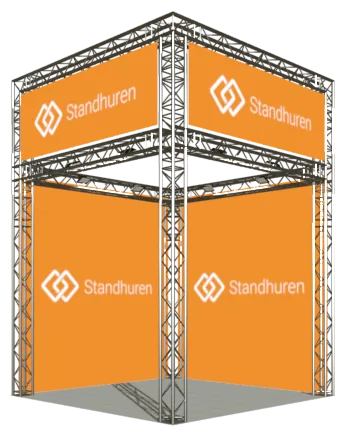 Truss Banner – Hoekstand in de 3D-configurator