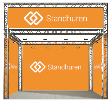 Truss Banner en Plafond – Tussenstand