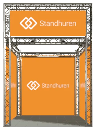 Truss Banner – Tussenstand beursstand