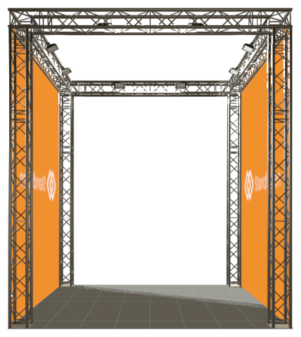 Truss Carré – Tunnelstand