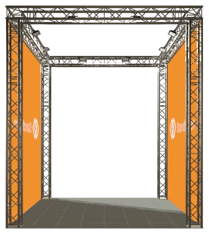 Truss Carré – Tunnelstand