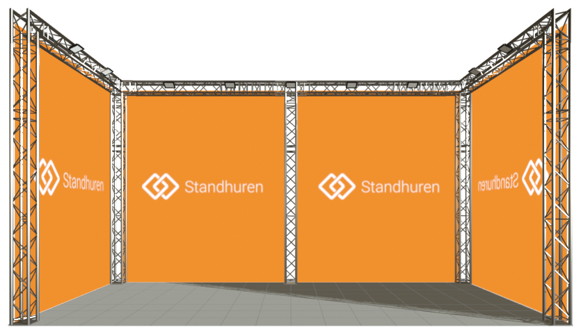 Truss Dubbelvak – U-stand