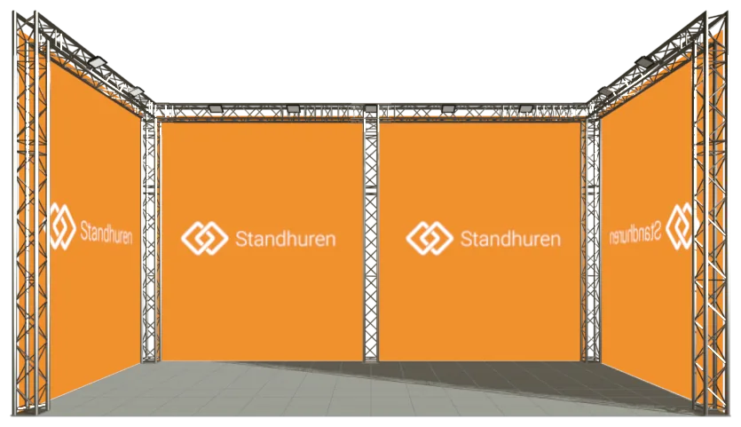 Truss Dubbelvak – U-stand