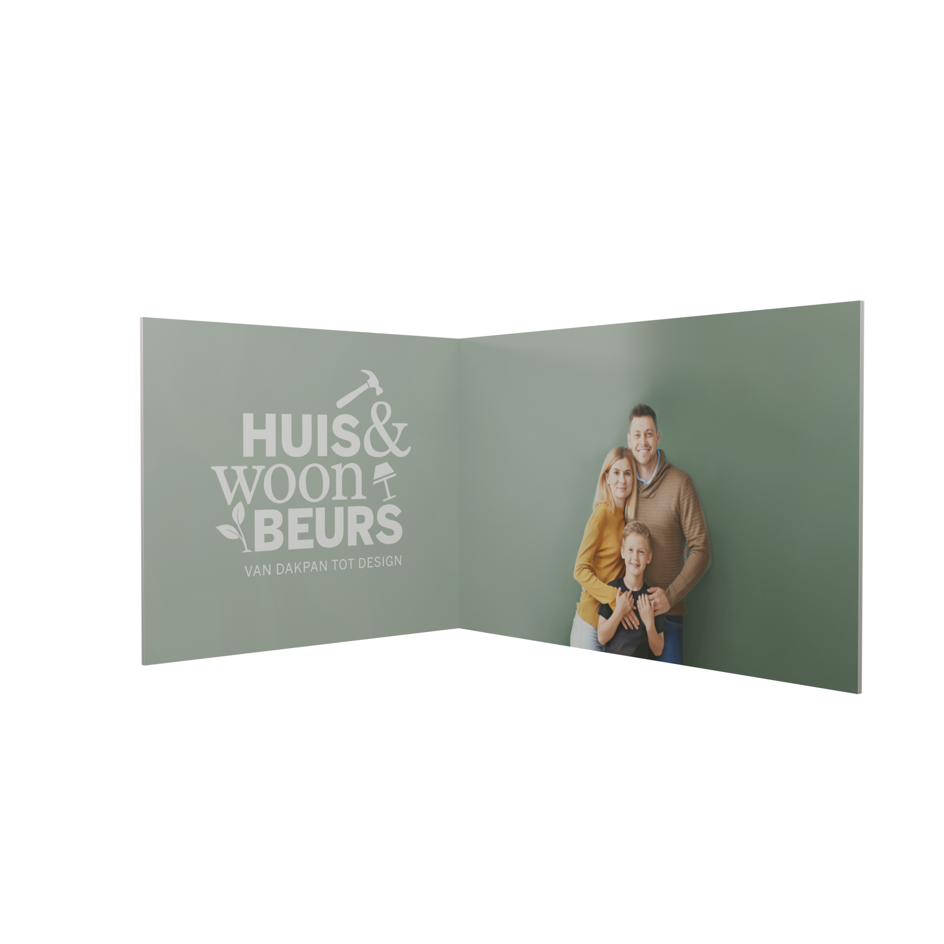 Spanframe Achterwand Hoek